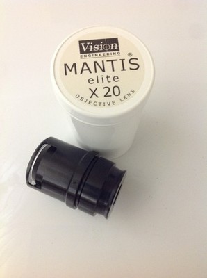 Vision Engineering Mantis Elite Series X20 Objective Microscope Lens