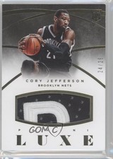 2014-15 Panini Luxe Memorabilia Prime 24/25 Cory Jefferson #10 0f8