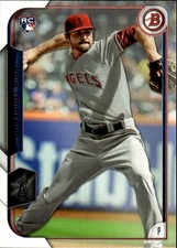 2015 Bowman #141 Nick Tropeano Los Angeles Angels Rookie