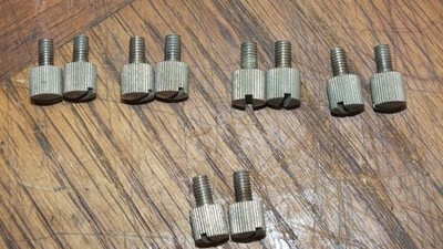 Kenwood Pioneer AR KLH Speaker Terminal Screws New Old Stock OEM Per Pair