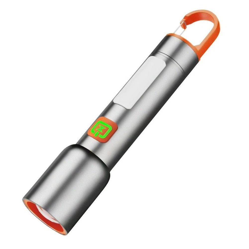 Torcia da palcoscenico ricaricabile portatile 3 in 1, lampada con effetto fiamma, luci per tende, campeggio, escursionismo all'aperto, luce da discoteca  39