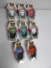 Just Toys Deddy Bears Coffin Window Mini Action Figure ALL 8 Figures 3 " B9S3