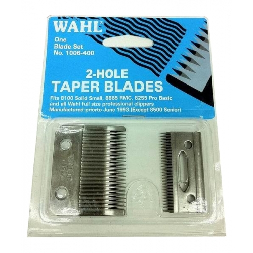 WAHL Professional 2Hole Taper Blade Kit Replacement Blades 1006400 eBay