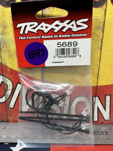 Traxxas 5689 LED Lights Front Harness Summit (1)/ Wire Clip (1) New USA Shipped - Picture 1 of 3