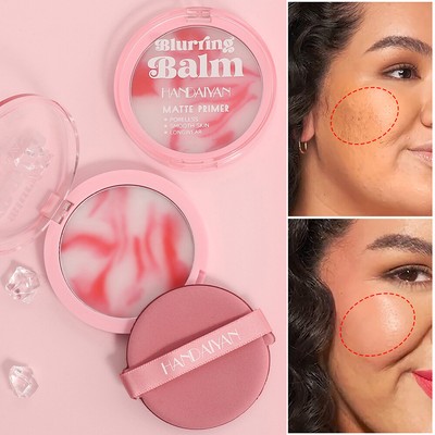 Damen-Make-up-Pulver, das die Korrektur der festen Farbe fixiert.