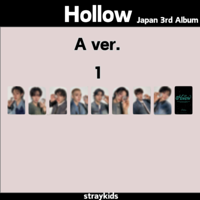 Stray Kids Hollow Japan 3rd Mini Album Official photo card | eBay