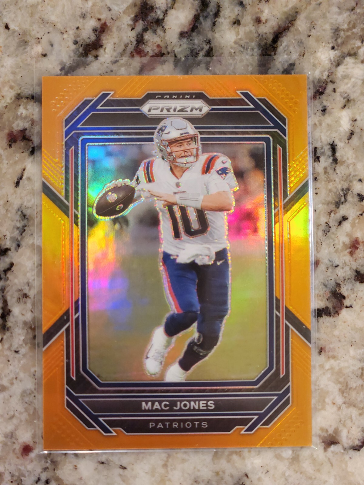 2022 Panini Prizm Orange Prizm /249 Mac Jones #197