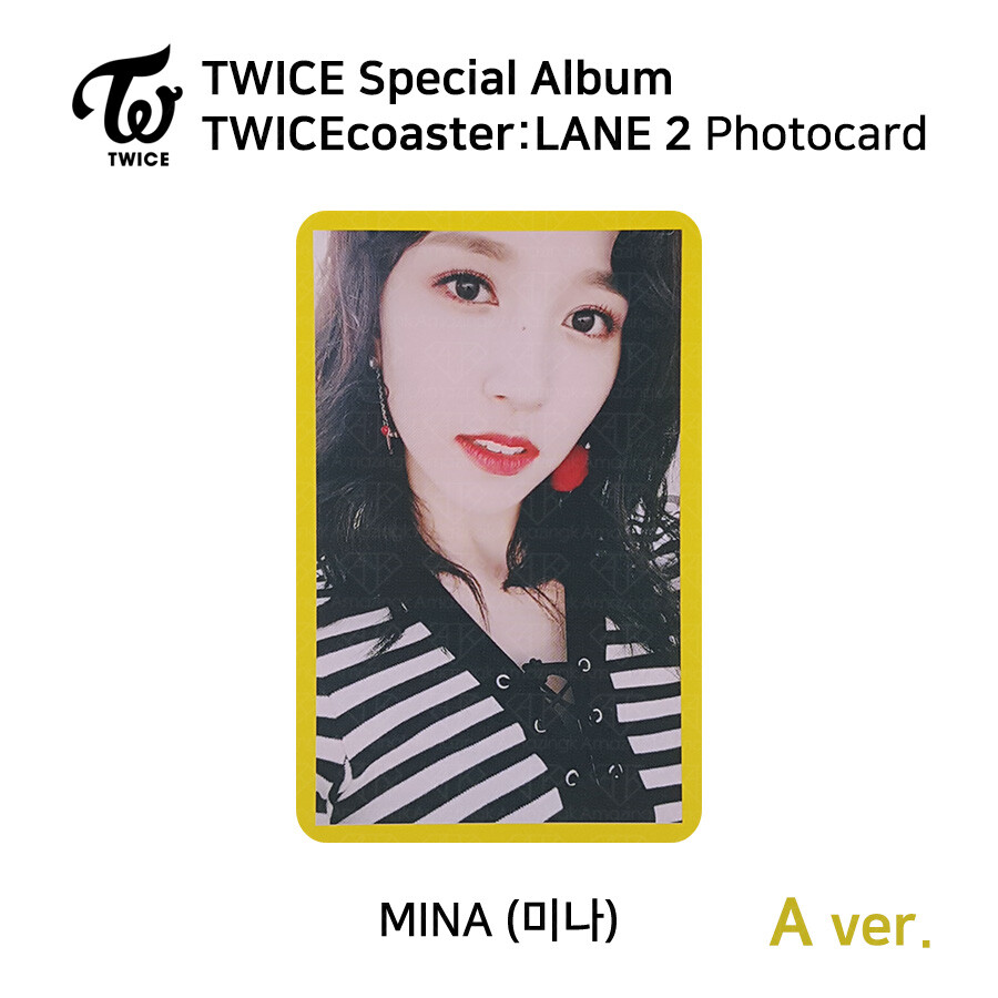 TWICE Special Album TWICEcoaster LANE 2 Official Photocard A