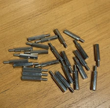 KEYSTONE 7222 HEX STANDOFF #8-32 BRASS 1-1/8" (25pcs = 1 lot)