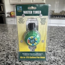 One Stop Gardens Water Timer 175 Gallons per Hour #96518 Brand New #18