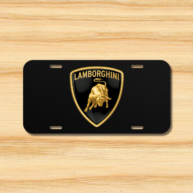 Vehicle License Plate Auto Car Tag Aventador Huracán NEW eBay