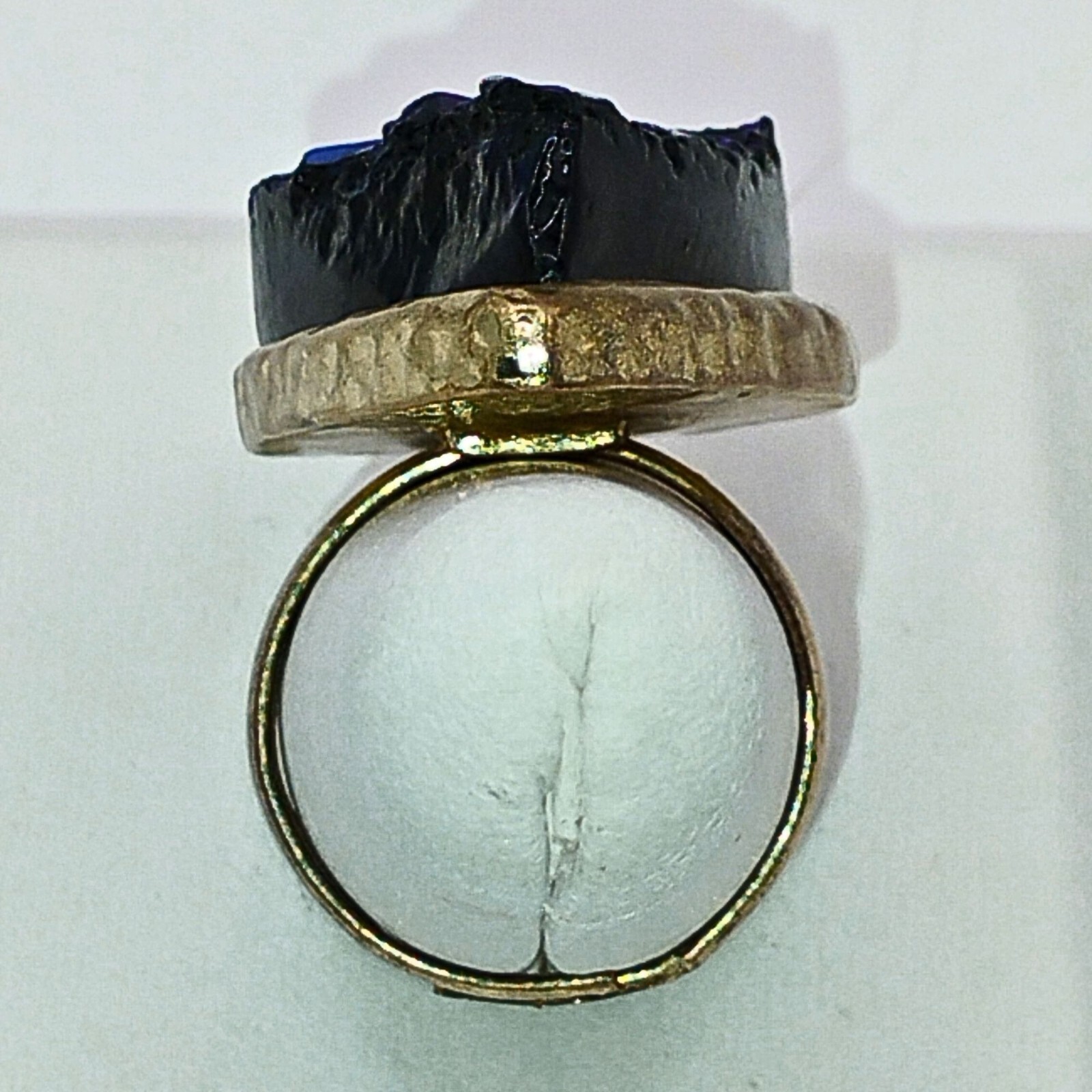 Womens Arrowhead Gold Plated Statement Ring Adjus… - image 4