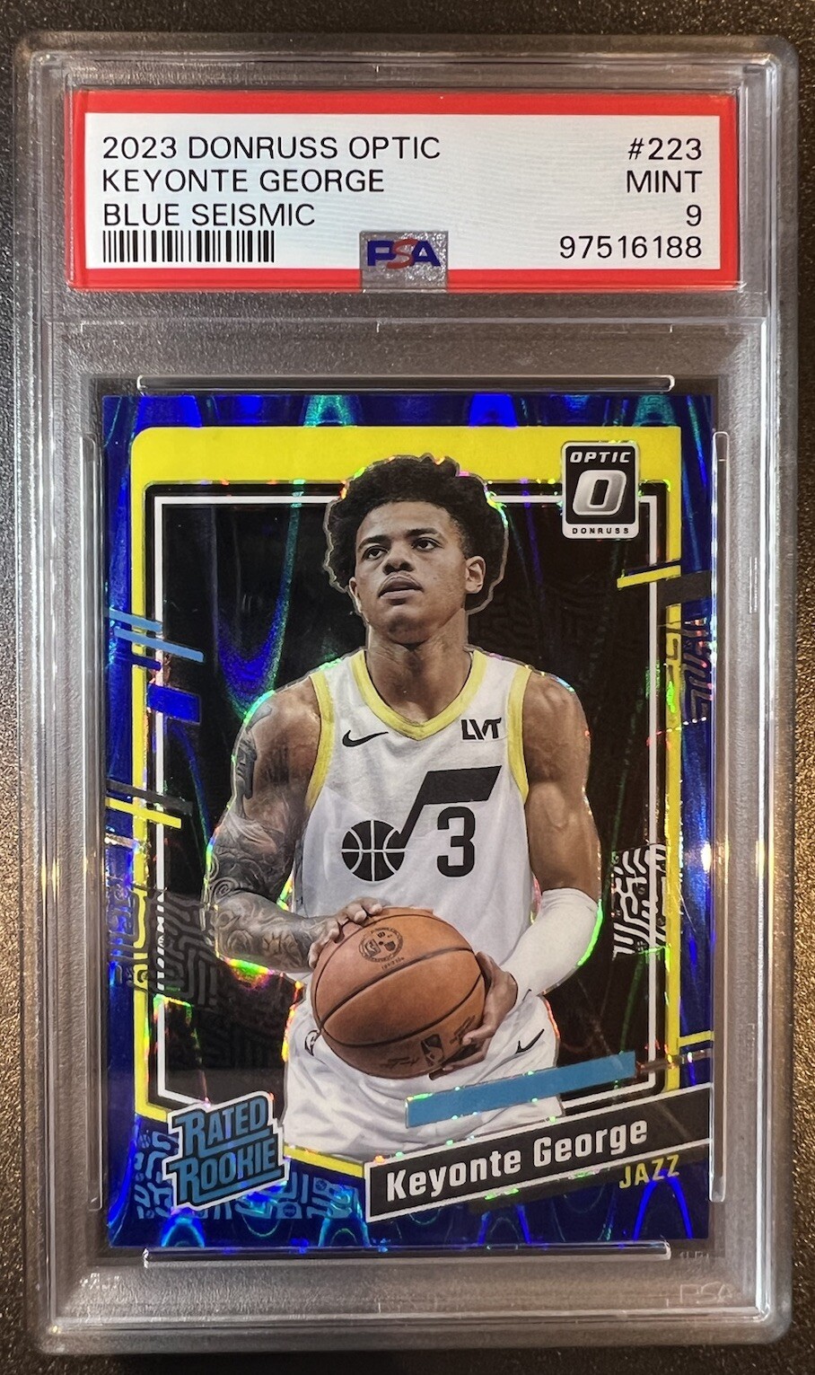 2023-24 Panini Donruss Optic - Rated Rookie #223 Keyonte George (RC) 