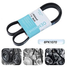Image of 6 Rib Multi V Drive Belts 6PK1070 Ribbed V-Belt 03L903137T 03L903137 11287838200