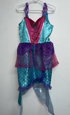 Disney Princess Ariel Costume Dress Up Girls Size 4-6X Halloween Little Mermaid