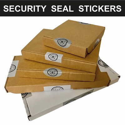 PIP Box / Pizza BOX / Packet / A4 Cardboard Box - Security Seals