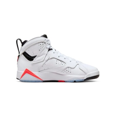 Nike Air Jordan 7 Retro White Crimson DQ6040-160 Grade-School