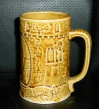 Vintage Heidelberg Castle Beer Stein Mug GESUNDHEIT SHENANGO China New Castle   