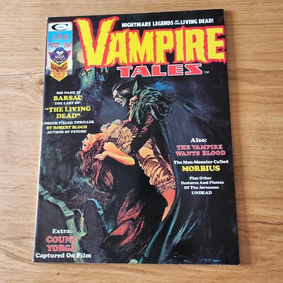 VAMPIRE TALES #5 - Morbius Origin - VFN/NM- 1974 Marvel Horror
