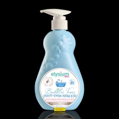Elysium-Baby - Real Baby Shampoo Soap 2 in 1  400 ml