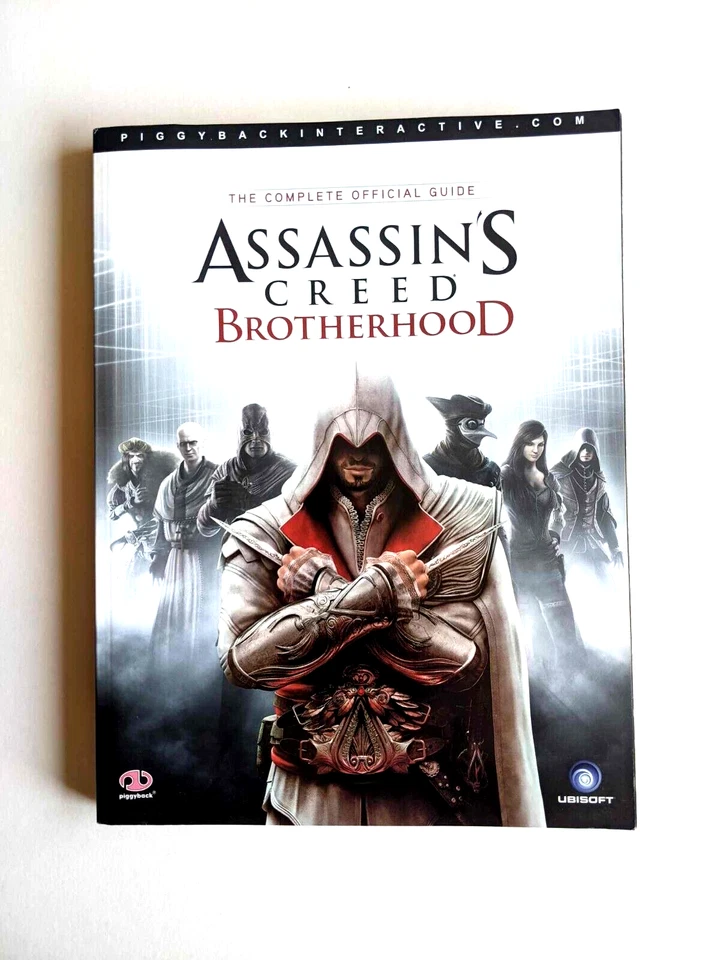 BUNDLE Assassin's Creed Brotherhood Official Guidebook + PS3 game CLEAN DISC - Image 4 of 4