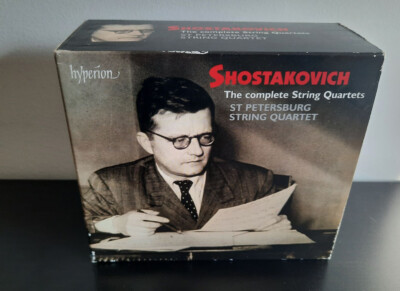 St. Petersburg Quartet- Shostakovich Complete String Quartets, Hyperion 6 CD box