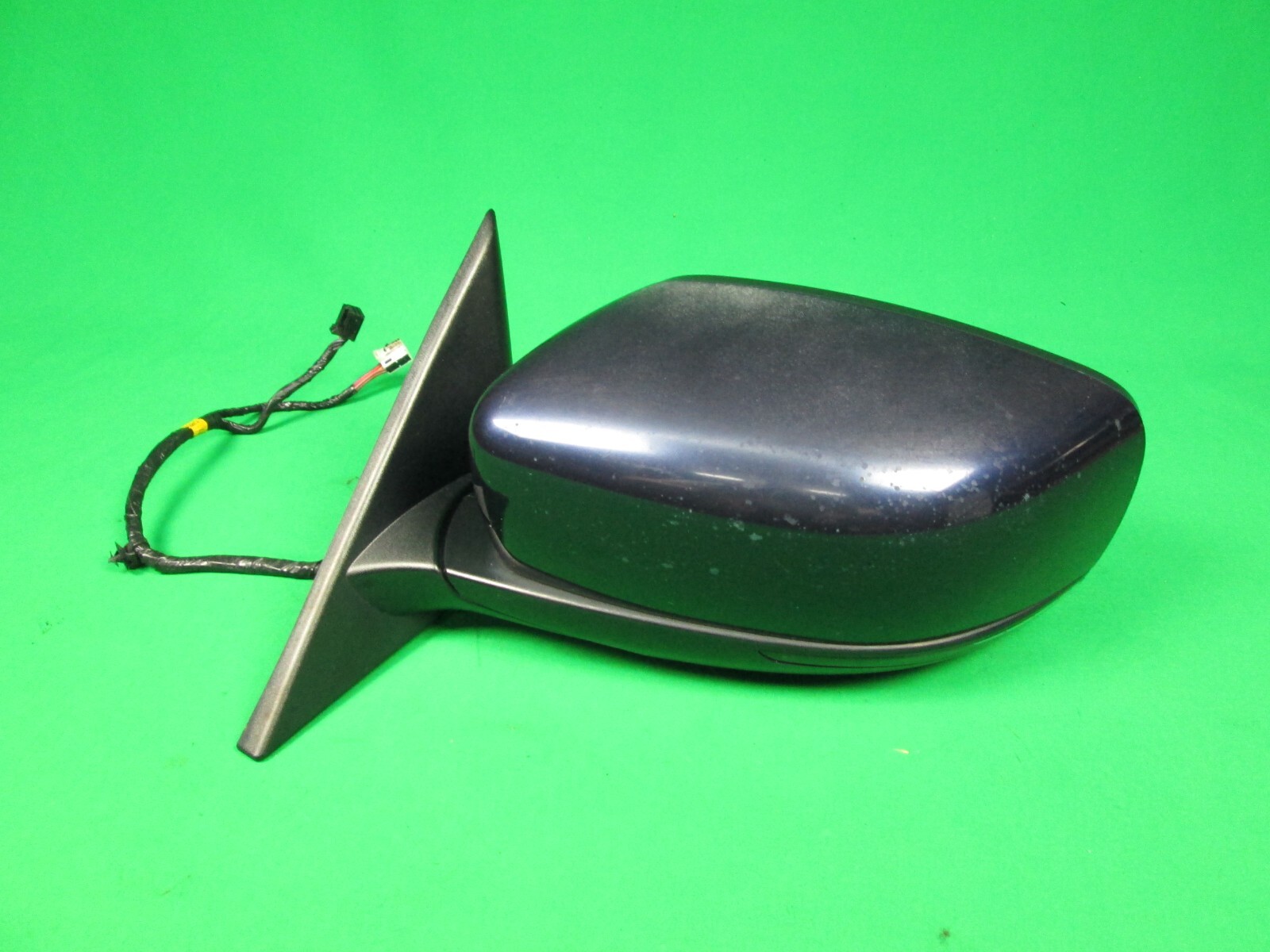 2014-2017 MASERATI GHIBLI LEFT DRIVER SIDE DOOR MIRROR HEATED BLUE OEM USED