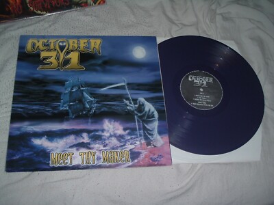 OCTOBER 31 Meet Thy Maker VIIOLET vinyl ! Limited Edition GERMAN 1st press MINT-