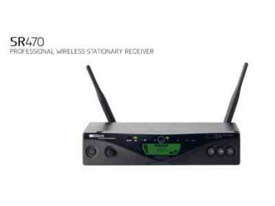 AKG SR 470 Band 10 - 823-832 MHz SR470 Receiver Diversity Empfänger