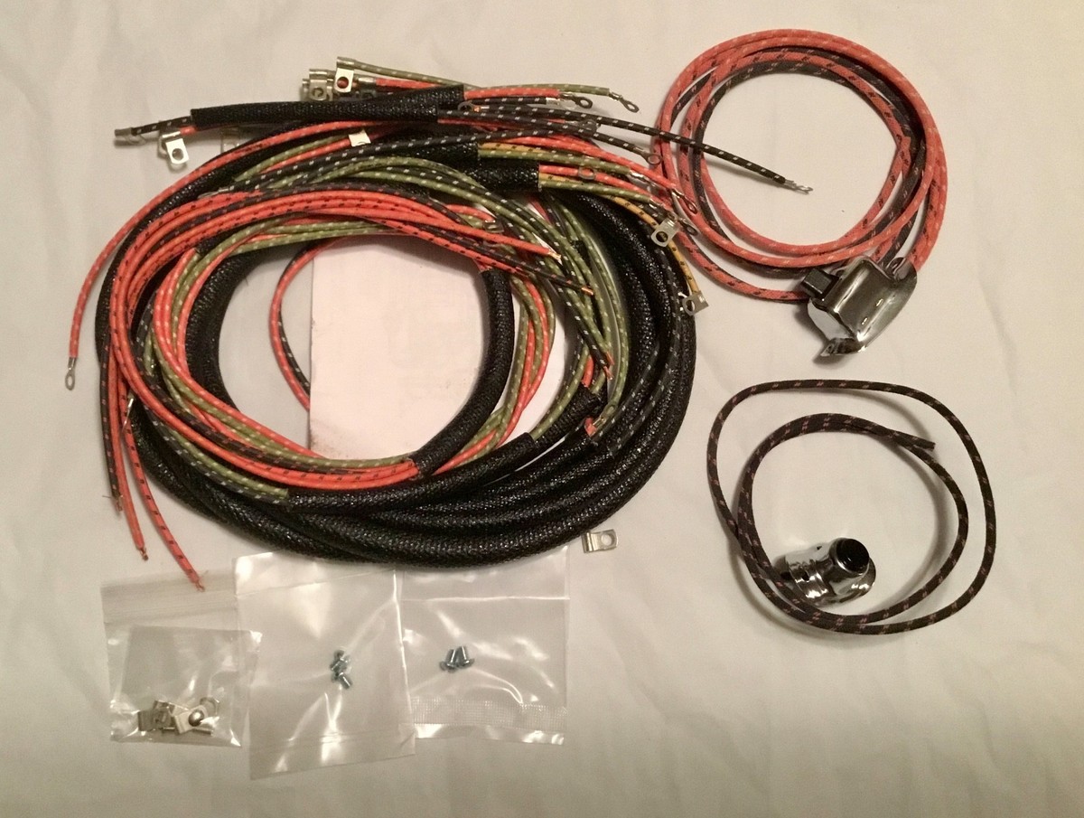 Harley 70321-48 Complete Panhead 1949-53 Wiring Harness W