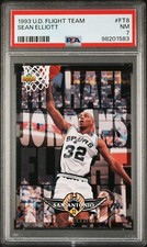 1993 Upper Deck Flight Team Sean Elliott PSA 7  NM #FT8 SP