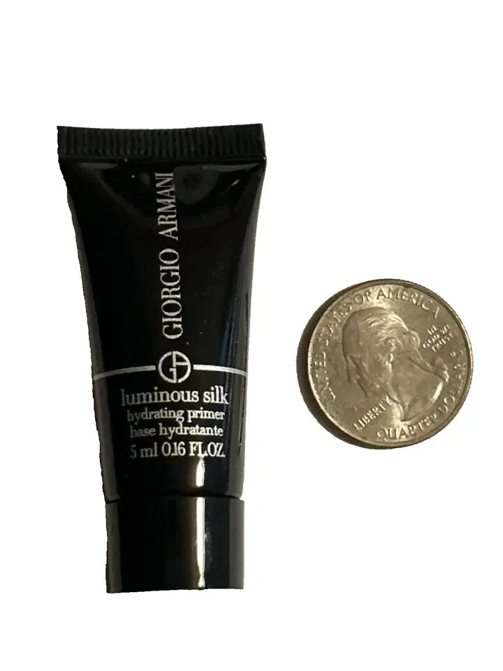 2x Giorgio Armani Luminous Silk Hydrating Primer Deluxe Sample .16oz/ 5ml each - Image 2 of 4