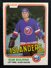 1981-82 O-Pee-Chee #201 Bob Bourne Islanders