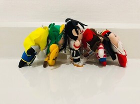 Samurai Shodown Spirits Keychain mini plush 4" Set Lot NEOGEO Toy SNK Banpresto
