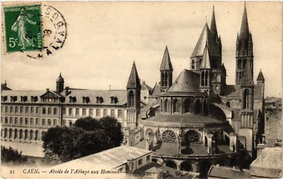 CPA AK CAEN - Apsis der Männerabtei (515756)