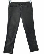 KSUBI Black Super Skinny Zip Hem Black Grease...