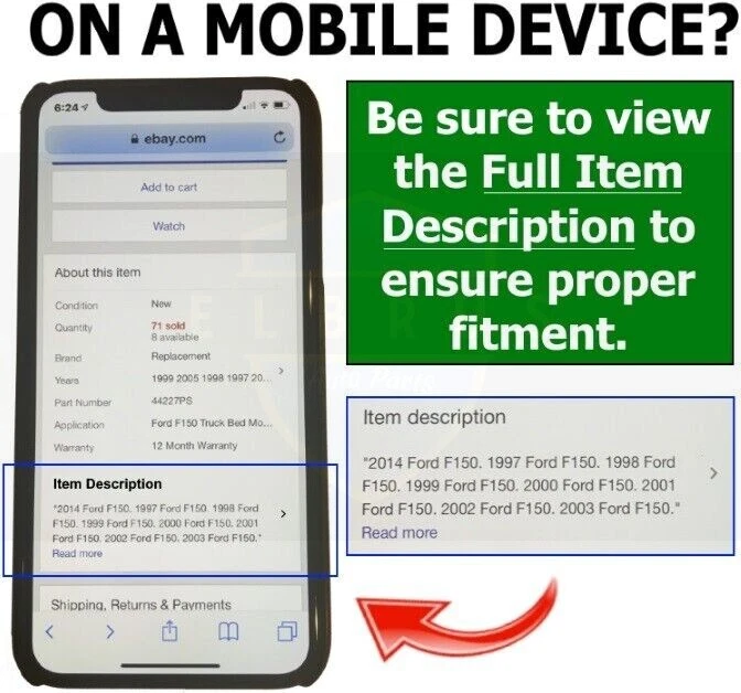 Range Rover L405 2013 2014 2015 2016 2017 pasajero basculante falda moldeada OEM Foto 3 de 4