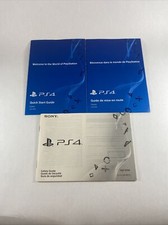 PlayStation 4 Safety Guide Sony GOOD CONDITION 