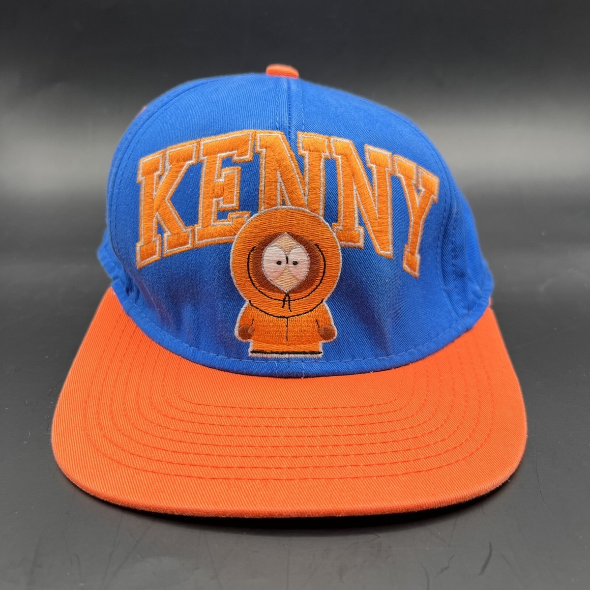 South Park Kenny 2012 Hat Cap Blue/Orange Snap Back Adjustable