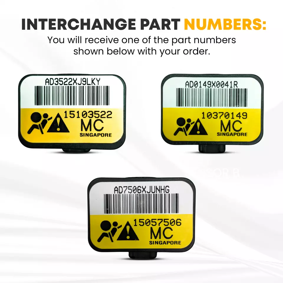 TESTED 10370149 05-07 Silverado Yukon Escalade Sierra Tahoe Front Sensor OEM - Image 3 of 3