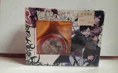 Attack on Titan Pocket Watch Survey Corps Eren Official Japan WORKING! Rare Attack On Titan Survey Corps Pocket Watch — Adilsons main image 2