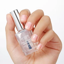 Clear Top Coat for Regular Nail Polish with Organic Calcium, Quick Air Dry Long