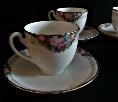 Porcelain Coffee Cups Thomas Bavaria Set of Four