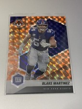 2021 Panini Mosaic Blake Martinez Orange Reactive #153 Giants