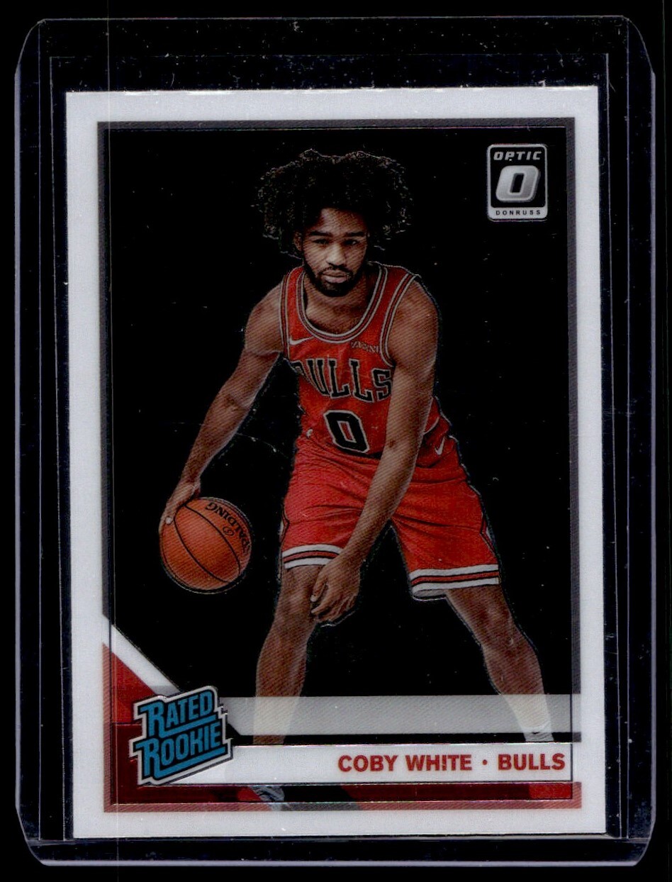2019-20 Donruss Optic Coby White Rookie G31 Chicago Bulls #180