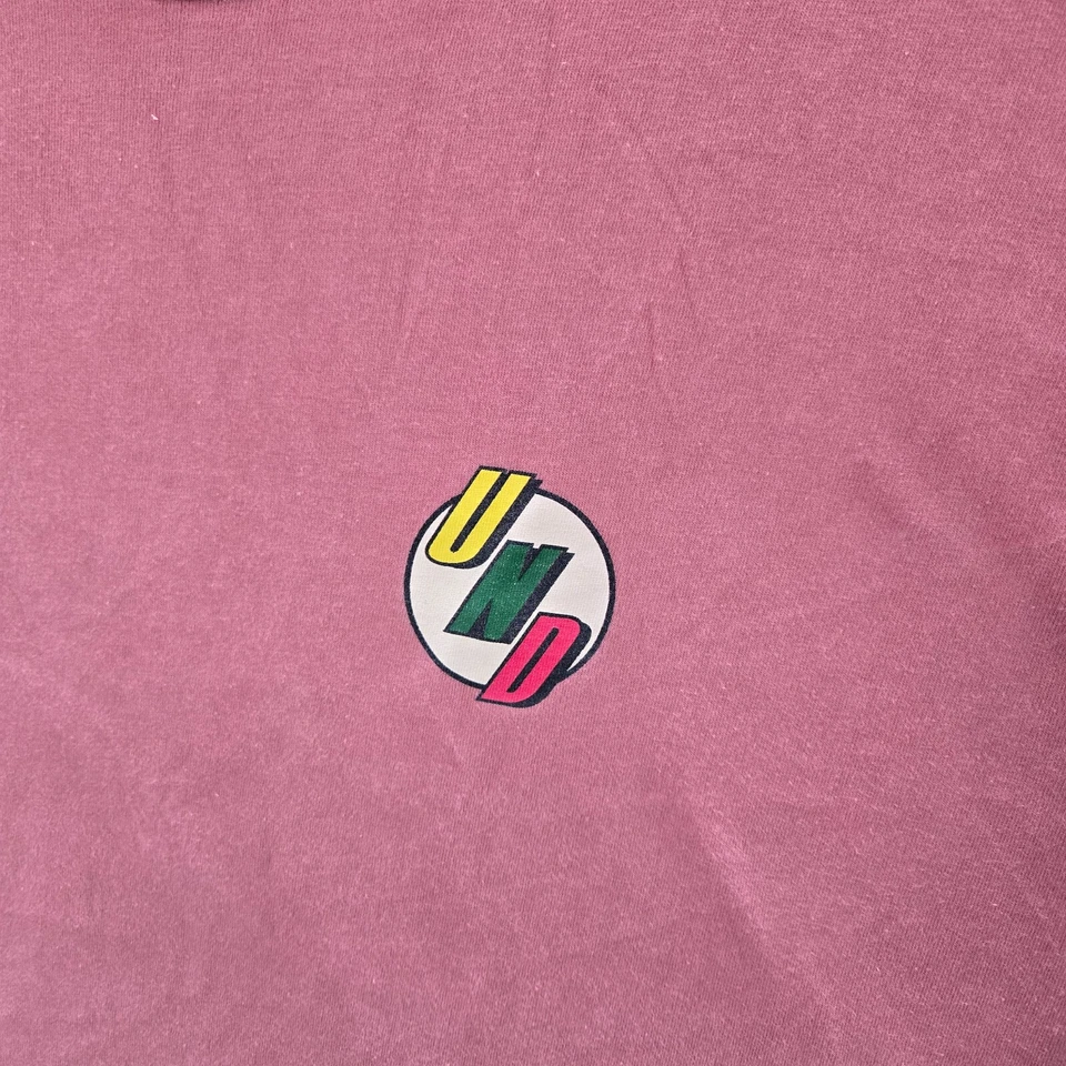 Undefeated Men Shirt XL Red UND Graphic Crew Neck Short Sleeve 5 Strike READ - Image 4 of 4