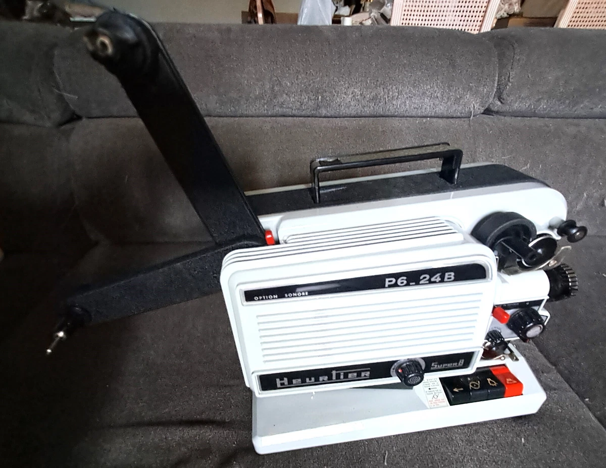 Projecteur Film Super 8 Heurtier P842 - Fonctionne - Révision Souhaitée