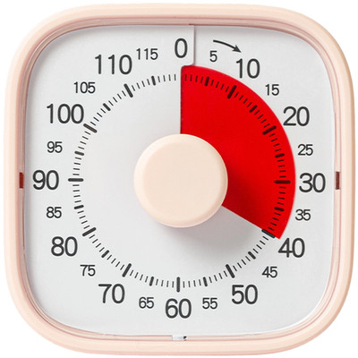 Twist Start visueller Timer 120 Minuten Countdown für Heimschule und Büro
