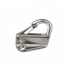 Hook with Mounting Base Stainless Steel Spring Hook Resistant for Boat