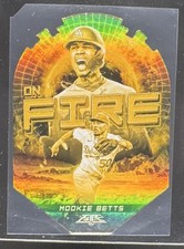 2022 TOPPS FIRE EN FUEGO GOLD MINTED #EF-18 MOOKIE BETTS DODGERS